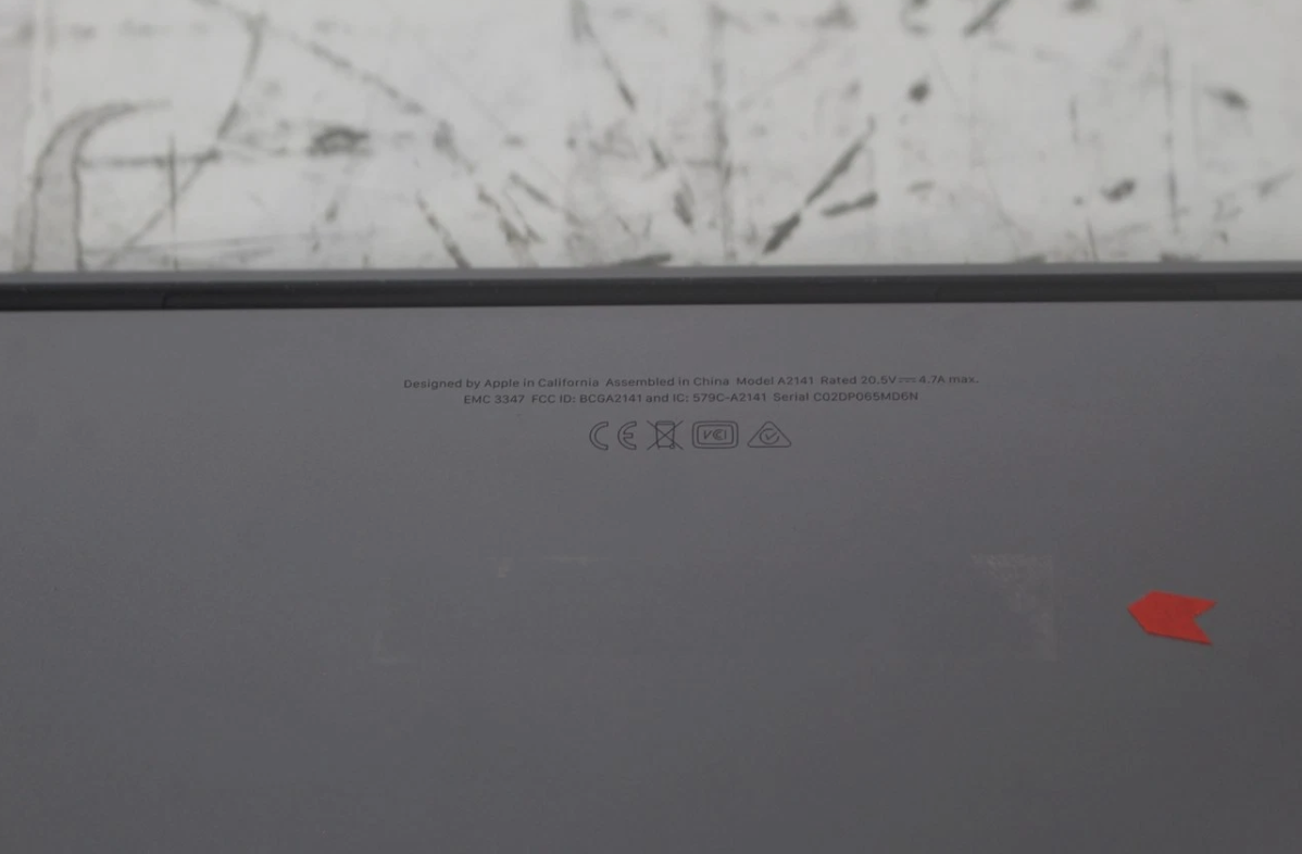 Detalle MacBook